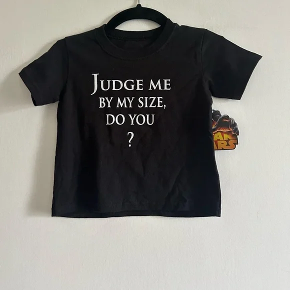 NWT Disneyland Disney Star Wars Yoda Funny Kids Unisex Short Sleeve Tee size 2T - Picture 2 of 4